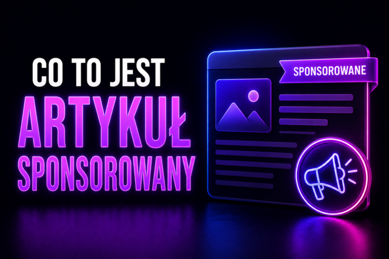 Artykuł sponsorowany publikacja promocyjna online