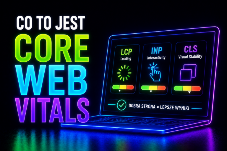 Core Web Vitals wskaźniki jakości strony internetowej