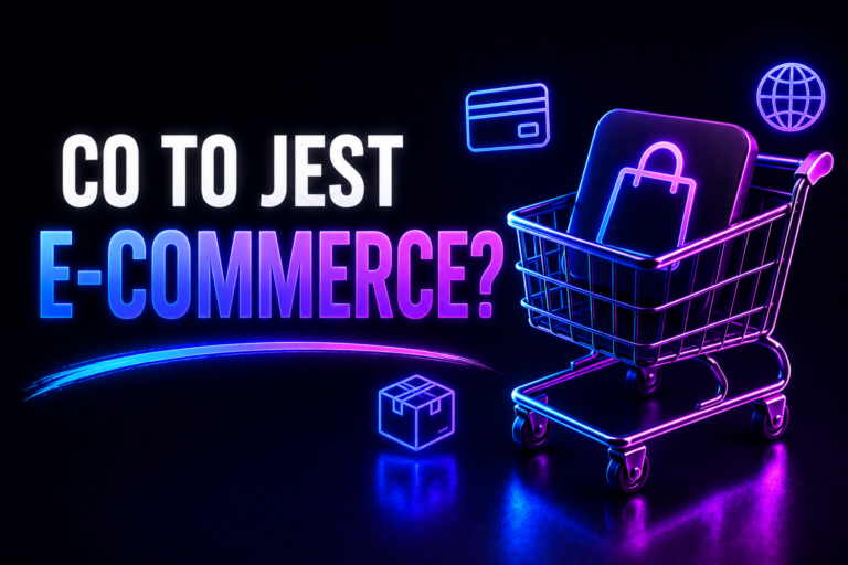 E commerce jako sprzedaż internetowa