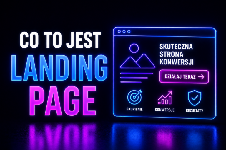 Landing page strona docelowa kampanii