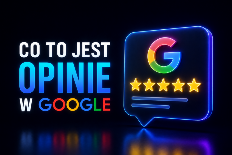 Opinie w Google recenzje firmy