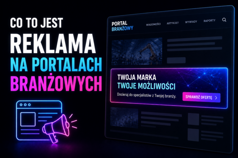 Reklama na portalach branżowych