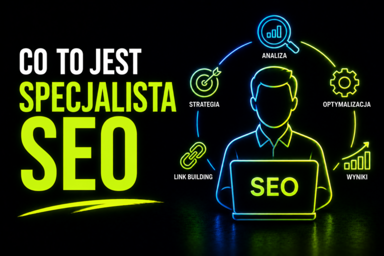 Specjalista SEO optymalizacja strony w Google