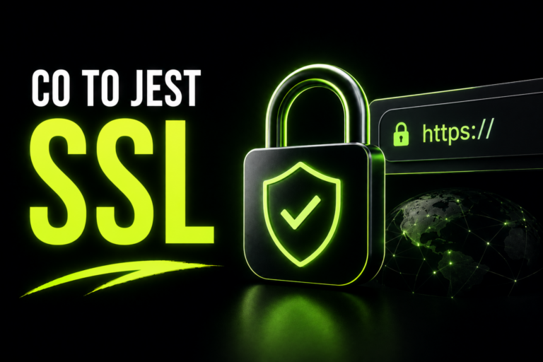 SSL certyfikat bezpieczeństwa strony internetowej