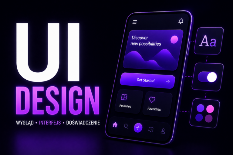 UI design projektowanie interfejsu użytkownika