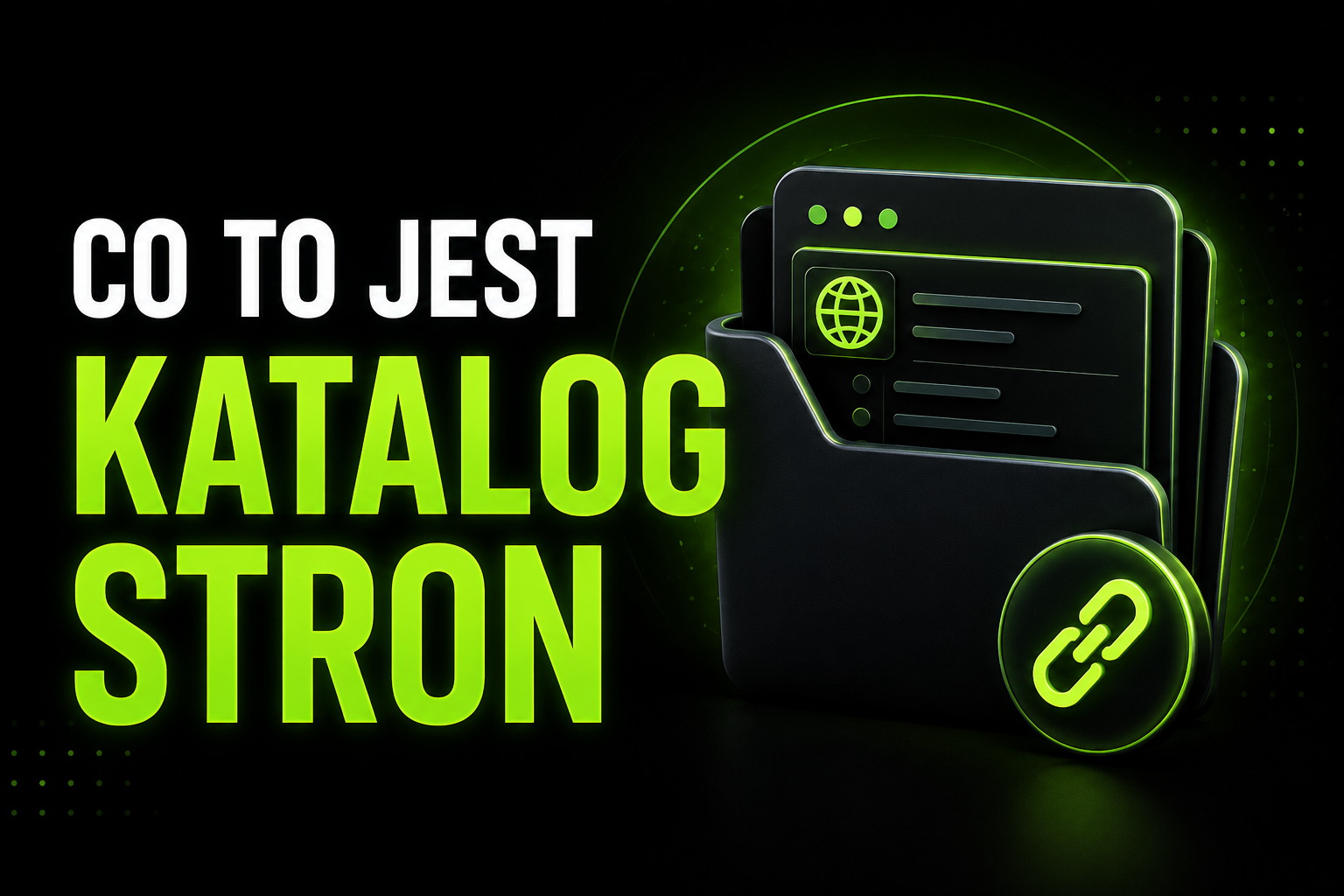 Co to jest katalog stron