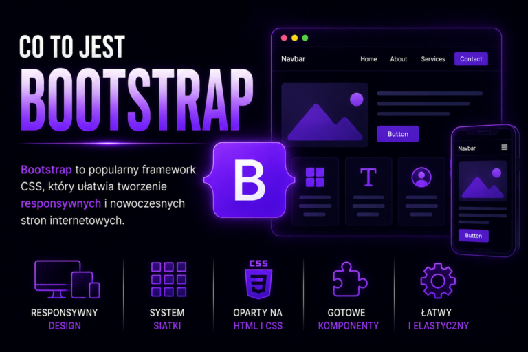 Bootstrap framework CSS do tworzenia stron internetowych
