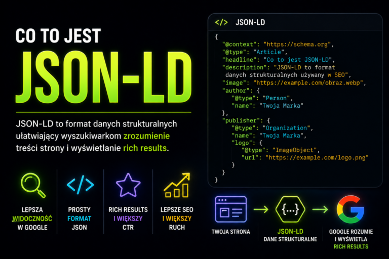 JSON-LD dane strukturalne SEO Google