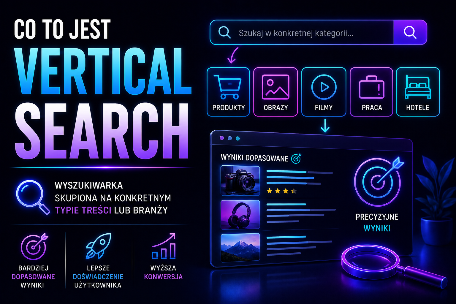 Co to jest Vertical search