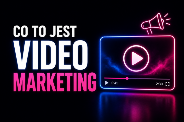 Video marketing promocja marki za pomocą wideo
