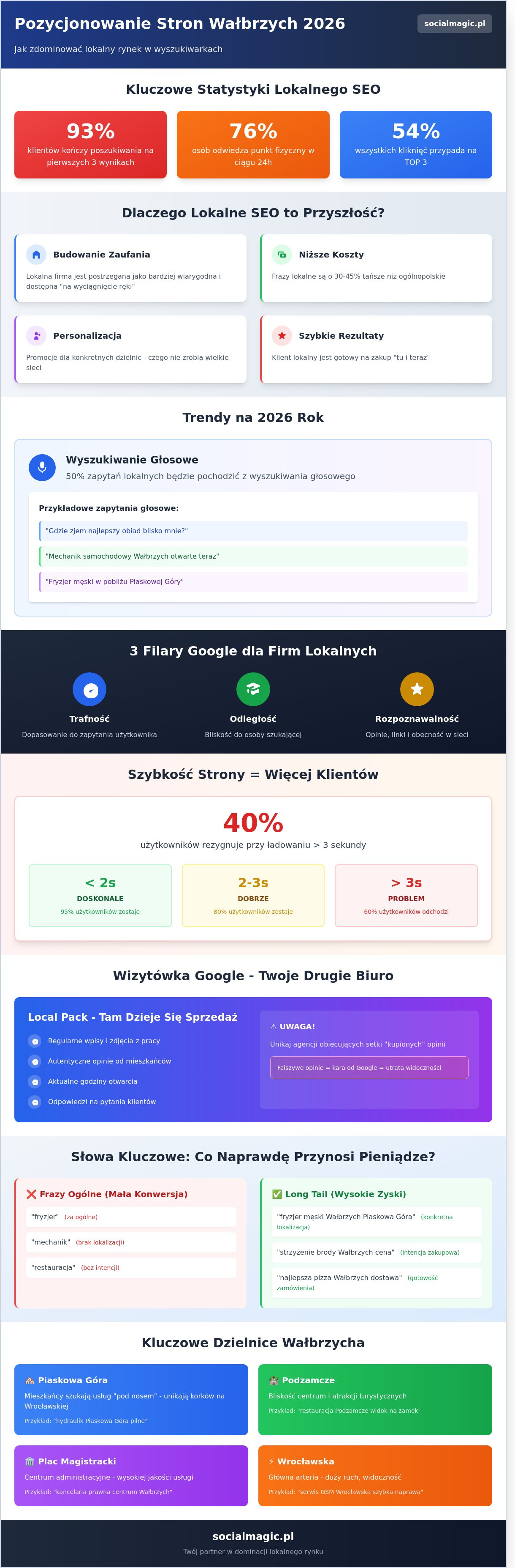 Pozycjonowanie stron Wałbrzych: Jak zdominować lokalny rynek w 2026 roku?